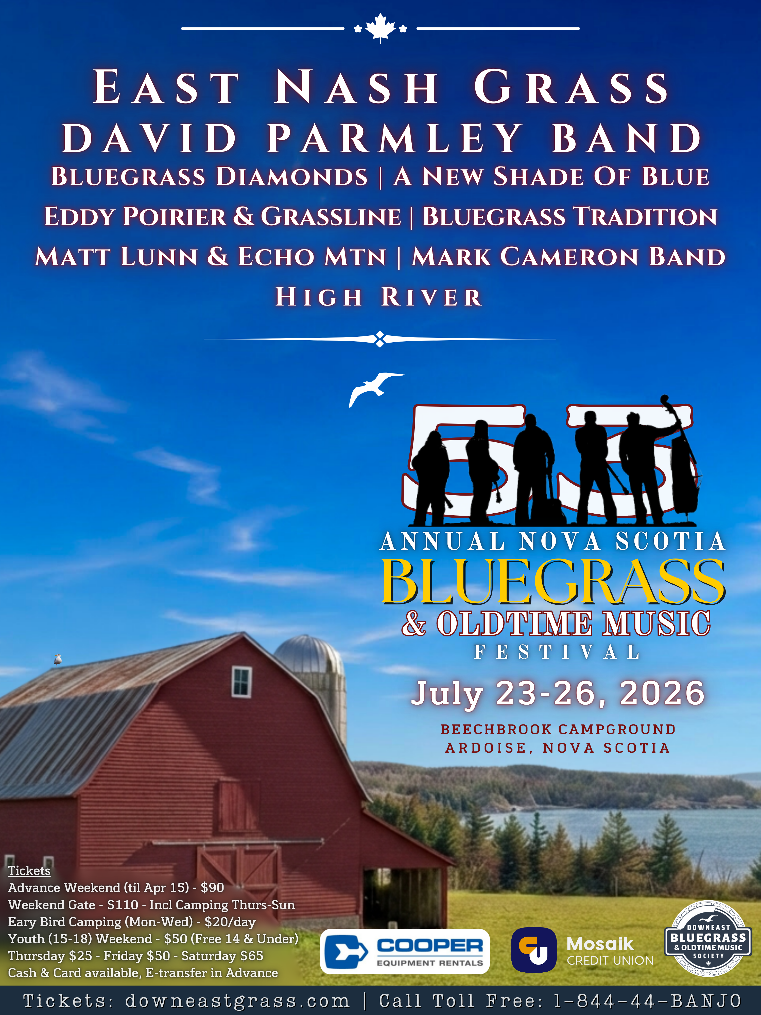 Nova Scotia Bluegrass & Old Time Music Festival